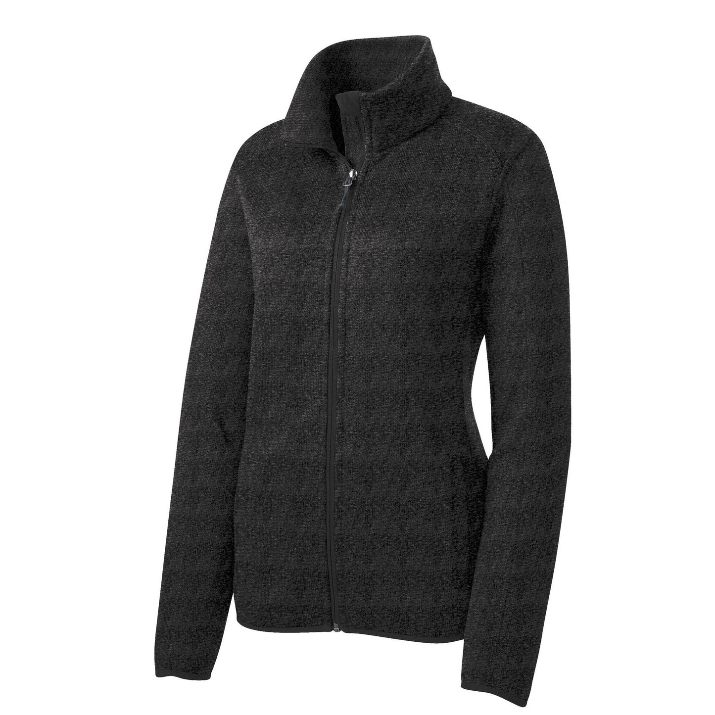 Port Authority® Ladies Sweater Fleece Jacket
