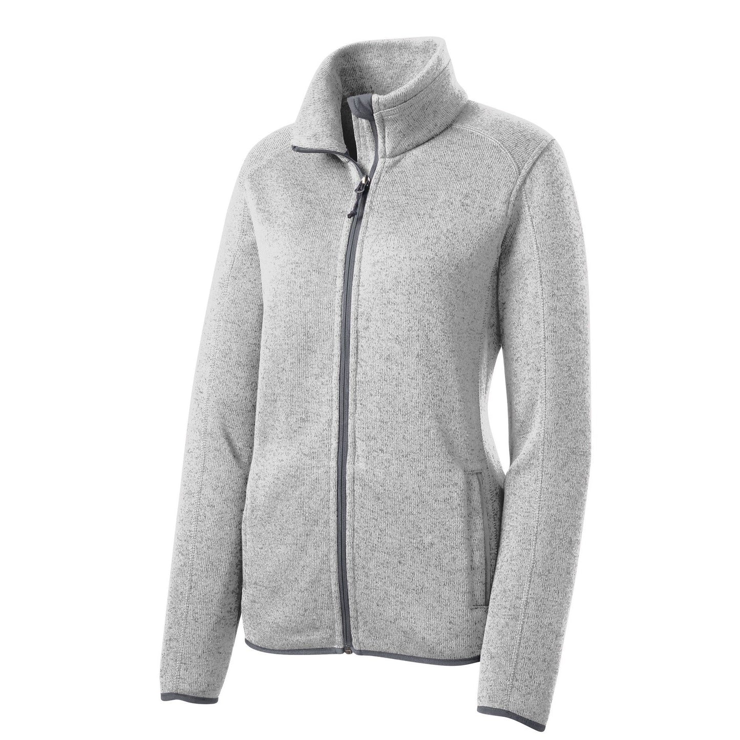 Port Authority® Ladies Sweater Fleece Jacket
