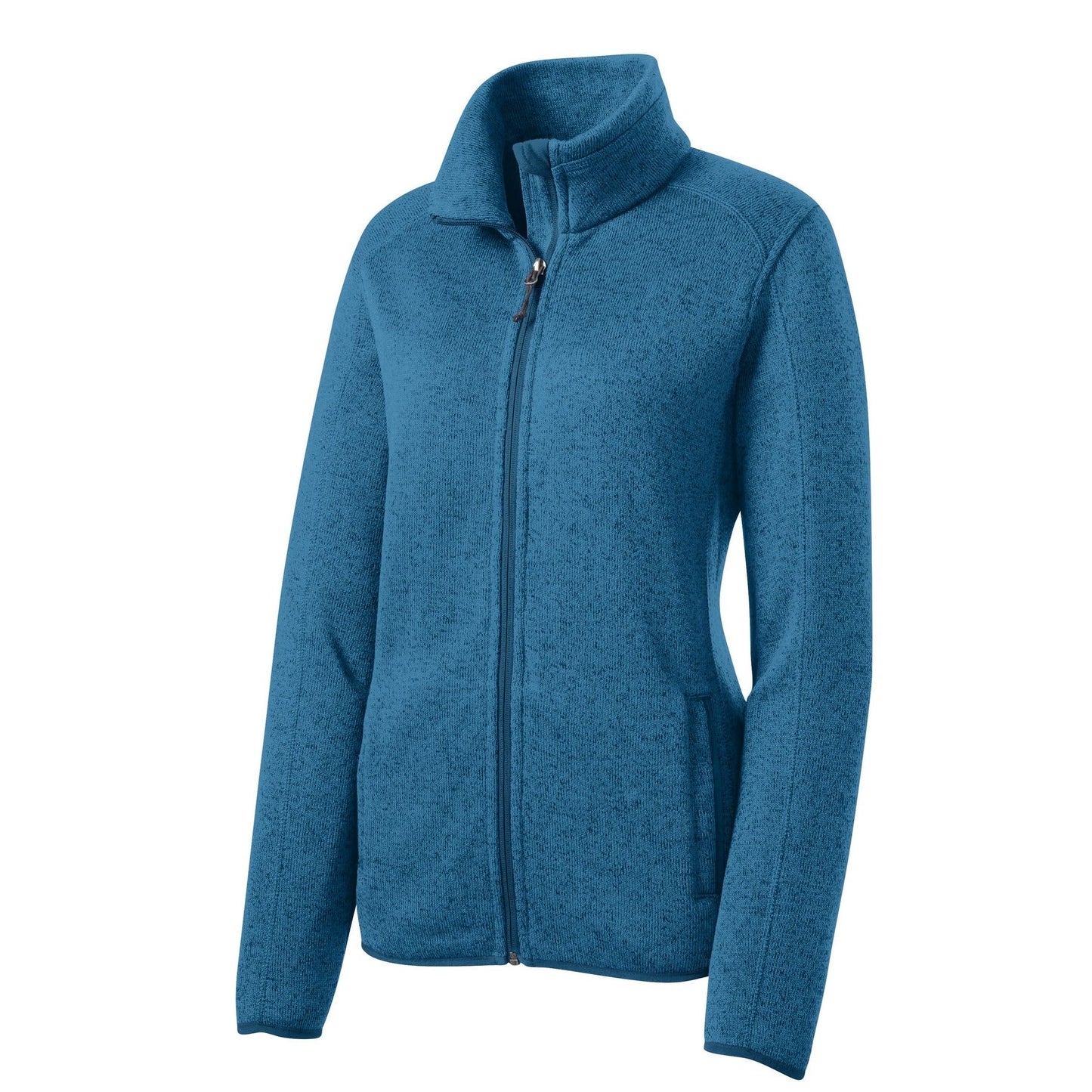 Port Authority® Ladies Sweater Fleece Jacket