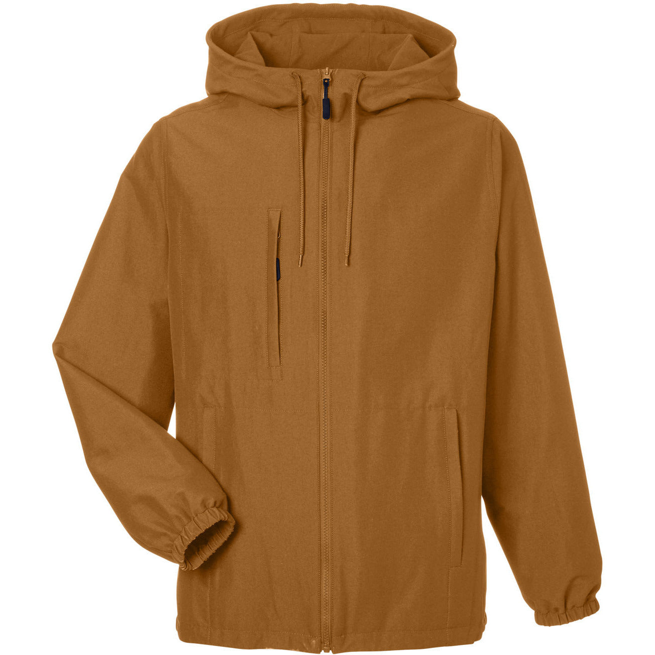 Harriton Unisex Flex Twill Hooded Jacket